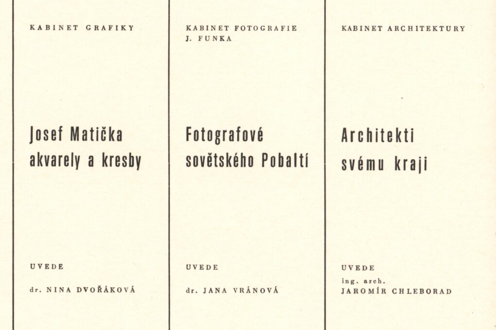 Josef Matička – akvarely a&nbsp;kresby